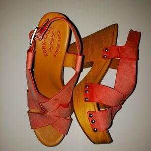 Kork-ease pink sandals